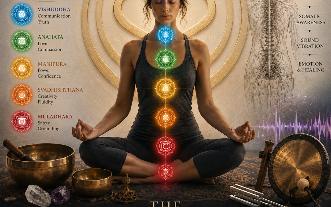 The Chakras Explained: Ancient Tantra, Somatic Bodywork, and the Science of Embodied Awareness